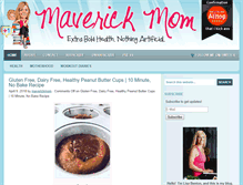 Tablet Screenshot of maverickmom.com
